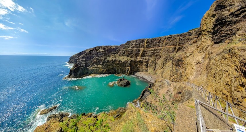 zimbralinhos beach porto santo- must see places